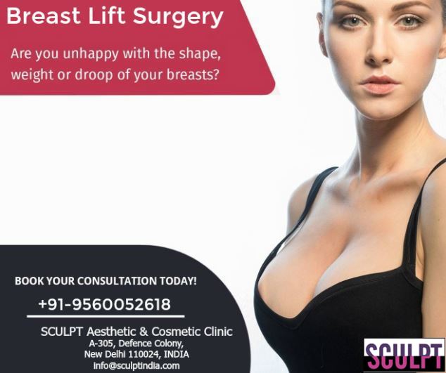 Breast lift surgery cost in delhi